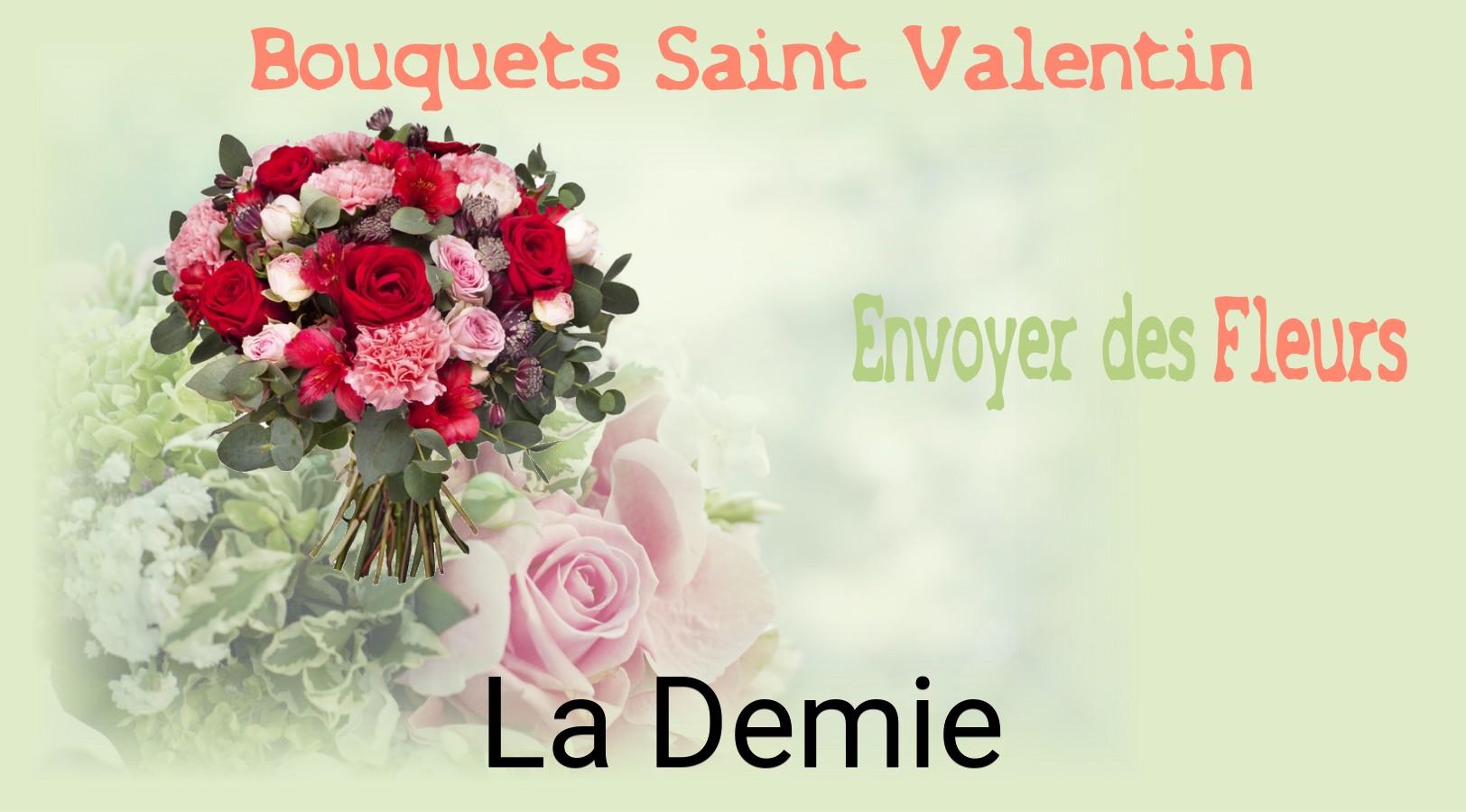 Roses de Saint-Valentin livrées à La Demie